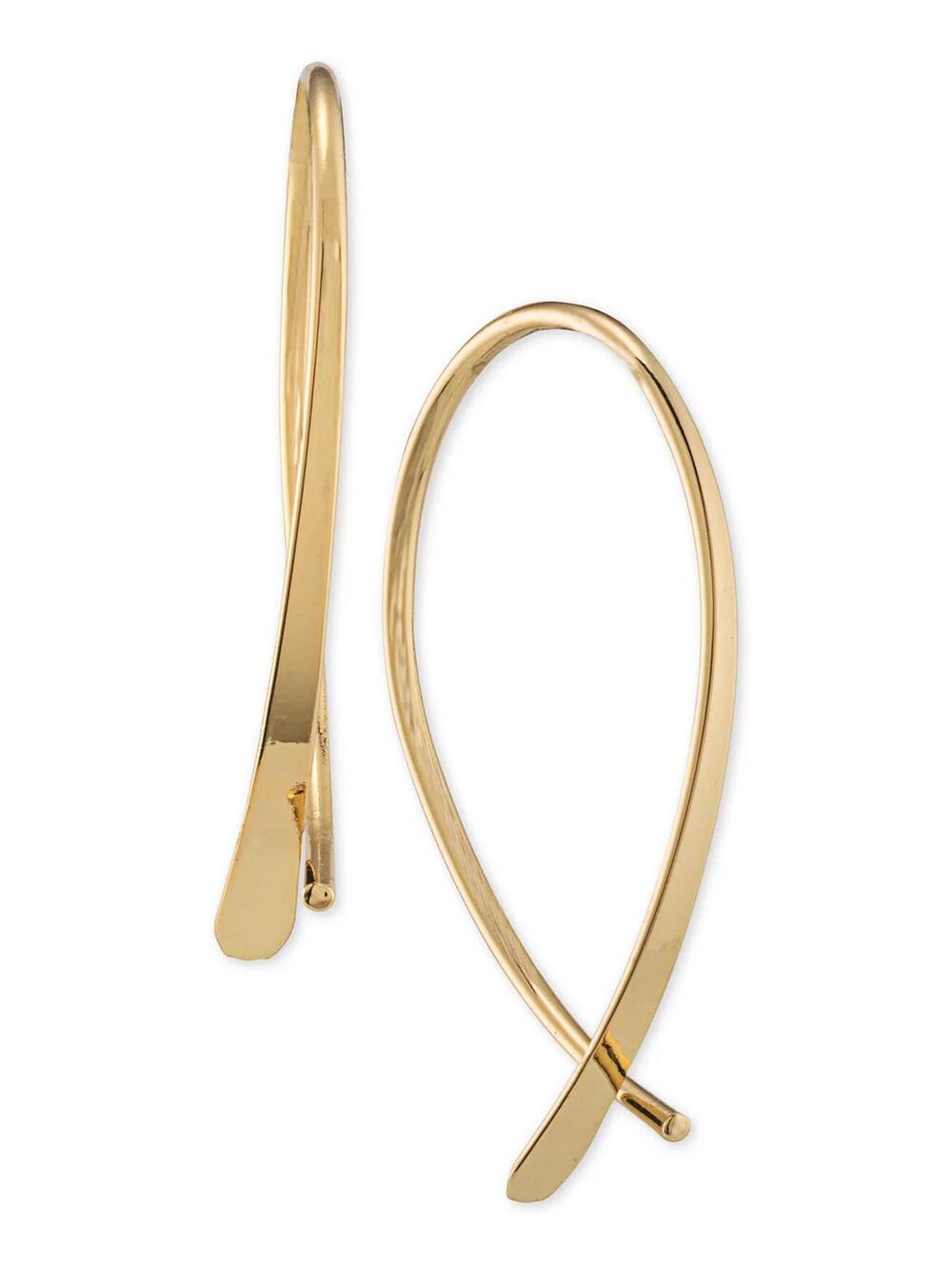 Lauren Ralph Lauren Sculptural Threader Earrings